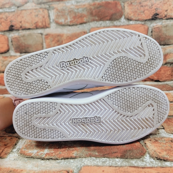 Reebok Court Advance Preal White/ Pink Sneakers Youth Size 7 - Picture 10 of 10